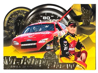 HOF'er RICKY RUDD 2004 Press Pass VIP MAKING THE SHOW DIECUT INSERT Card #MS 15 - Image 1 of 2