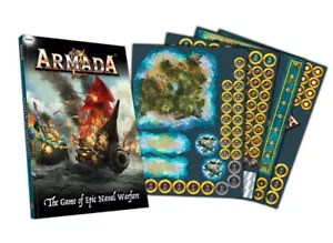 Libro de reglas y contadores Mantic Games Armada - Imagen 1 de 1