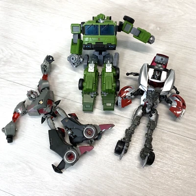 Transformers Animated Legacy BulkHead Side Swipe Optimus Prime Figures - Image 1 of 4