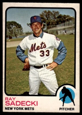 1973 O-Pee-Chee Ray Sadecki New York Mets #283 R54 - Image 1 of 2