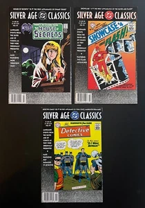 DC Silver Age Classics Lot: House of Secrets #92 Showcase #4 Detective #225 1992 - Picture 1 of 3