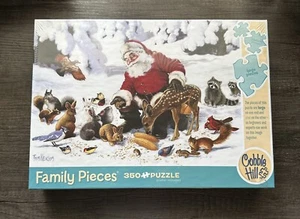 Cobble Hill Santa Claus And Friends 350pc Christmas Holiday Jigsaw Puzzle - Picture 1 of 7