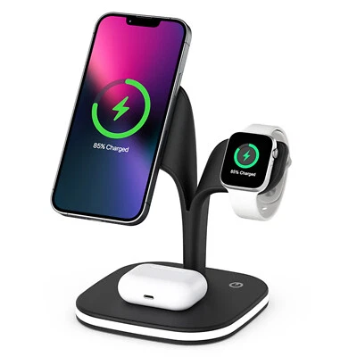 5 in 1 Faster Mag-Safe Wireless Charging Station for iPhone 13/12 Pro Max/Mini - Image 1 of 4