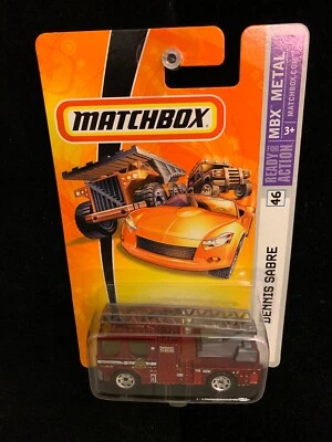 MATCHBOX MBX METAL #46 DENNIS SABRE FIRE TRUCK - Image 1 of 2