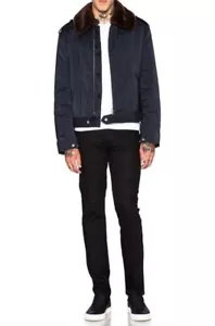 Maison Margiela 10 Boa collar Bomber Jacket Blouse Men Size 48 Genuine - Picture 1 of 9