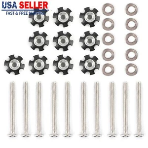 10 RV LADDER REPAIR KIT nuts Stainless Bunk Motorhome Parts Camper Trailer Coach - Picture 1 of 10