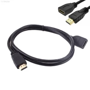 HDMI Extension Cable Male to Female HDMI Cable Extender Adapter 3D 4K x 2K Lot - Picture 1 of 8