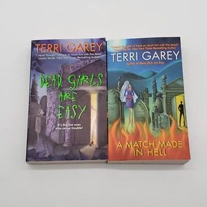 Nicki Styx Series PB Books 1 & 2 Terri Garey Fantasy Humor Match Made in Hell - Picture 1 of 9
