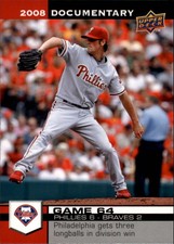 2008 Upper Deck Documentary Philadelphia Phillies Baseball #2004 Cole Hamels