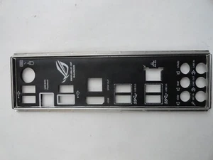 Back shield i/o plate for ROG ASUS Maximus VI Hero GAMING Motherboard intel 1150 - Afbeelding 1 van 3
