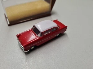 Brekina H0 1:87 Opel Rekord rojo usado  - Imagen 1 de 6