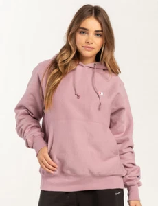 NEW CHAMPION FIG BOYFRIEND REVERSE WEAVE C LOGO OVERSIZED HOODIE SZ XL - Picture 1 of 4