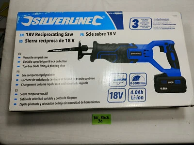 Silverline - 912834 - 18V Reciprocating Saw - image 1 of 4