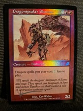 1x Dragonspeaker Shaman Old Border Foil NM - Scourge Magic MTG Dragons EDH x1