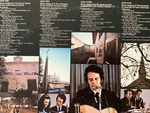 MERLE HAGGARD w/Bonnie Owen & Carter Family Land Of Many Churches 2 LPs+bonus CD - Picture 1 of 15