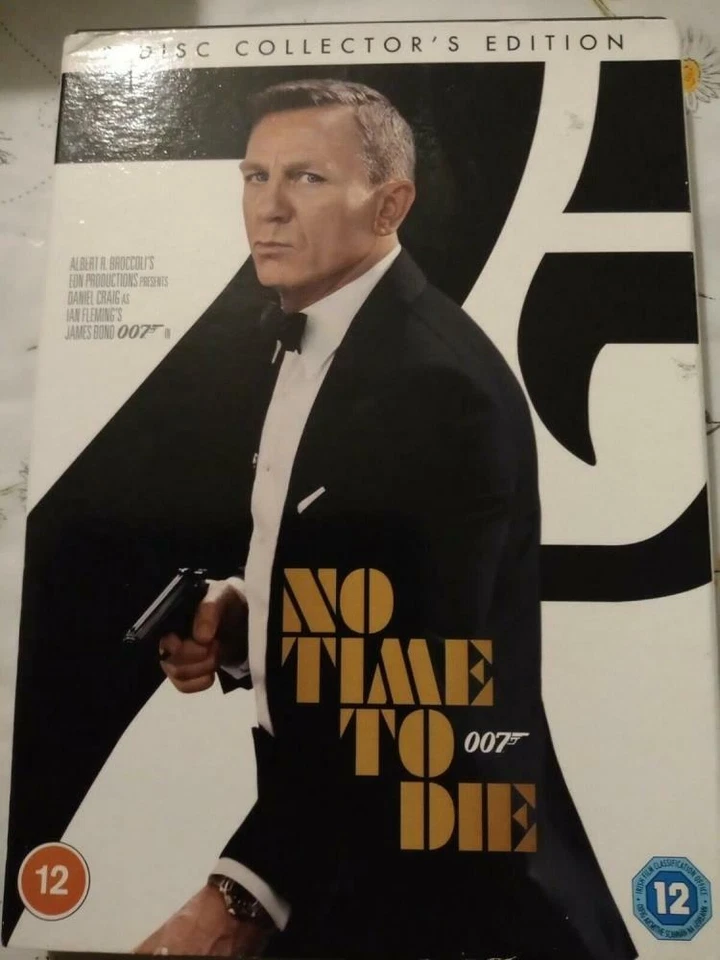 No Time To Die (DVD, 2021, Collector's Edition 2-Disc Set)