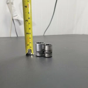 Westcraft USA Shallow Socket 7/16" 5/8" SAE 2611 2605 3/8" Drive 12 Point  - Picture 1 of 12