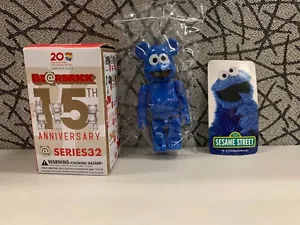 Medicom Bearbrick Series 32 S32 Secret Cute Sesame Street "Cookie Monster" - Picture 1 of 2