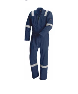 Red Wing 61130 Flame Retardant Anti-static Hi Viz Vis Coverall Navy Blue - Picture 1 of 1