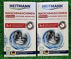 (22,40€/kg) 2x Heitmann EXPRESS Waschmaschinen Hygiene Reiniger 250g Versand 0€
