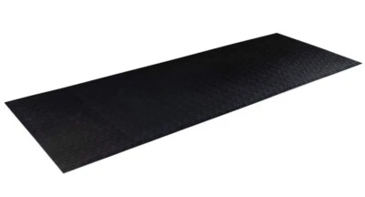 Body-Solid Tools 9 Foot Long Vinyl Cardio Mat for Rowers and Treadmills, Black - Image 1 of 2
