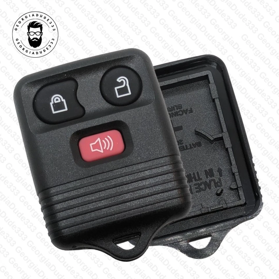 (1) Ford Windstar 1999-200 repuesto 3 botones mando a distancia llavero carcasa estuche Foto 1 de 4