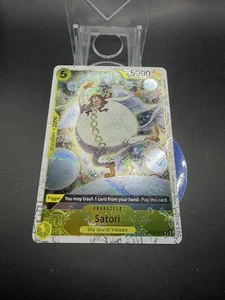 One Piece  TRADING CARD - Satori Op05-105 JOLLY ROGER - Picture 1 of 2
