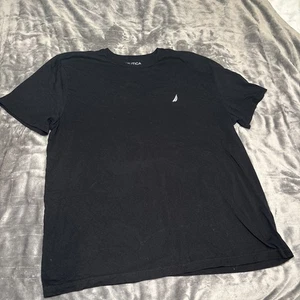 Nautica Men's Black Crew Neck Short Sleeve T-shirt Size 3XL - Picture 1 of 5