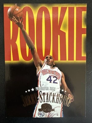 1995-96 Skybox Premium - Rookie Jerry Stackhouse #235 (RC) Philadelphia 76ers - Image 1 of 4