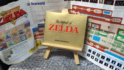 NINTENDO NES LEGEND OF ZELDA FOLLETO DE INSTRUCCIONES MANUAL MAPAS ESTRATEGIAS sin juego Foto 1 de 4