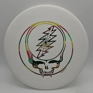 Discmania Exo Soft Tactic Grateful Dead Stamp White/Rasta Stamp 175g - Picture 1 of 3