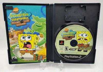 SpongeBob SquarePants: Revenge of the Flying Dutchman (PS2, 2002) CIB VGC Tested - Image 1 of 4
