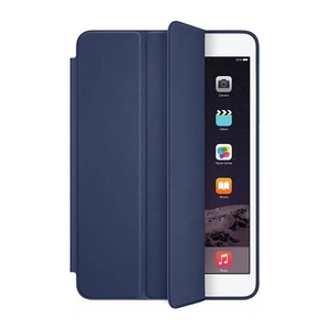 New Apple Leather Case for iPad Mini 1/2/3 (Midnight Blue) - 923-00205 - Picture 1 of 5