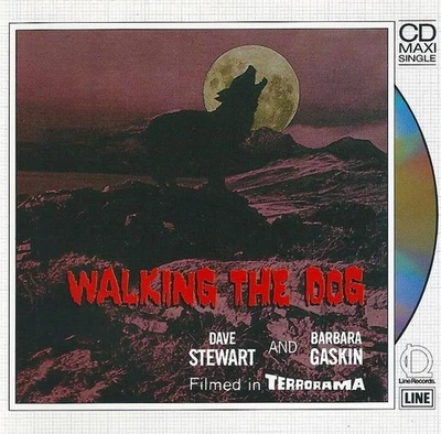 Dave Stewart and Barbara Gaskin Walking the Dog CD Germany Line 1992 single - Image 1 of 4