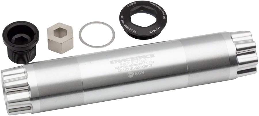 RaceFace SixC/Atlas CINCH 30mm Spindle Kit | Compatible with 83mm, 150/157mm - Image 1 of 1