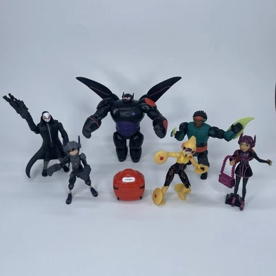 Disney Big Hero 6 Honey Lemon Callaghan Wasabi Tomago Hiro Action Figure Bandai - Image 1 of 4