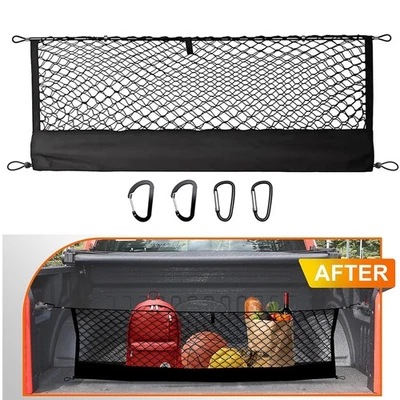 Сетчатая сумка-органайзер для кузова грузового автомобиля Nissan Titan 2017-2025 - Изображение 1 из 4
