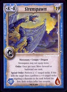 Sirenspawn - FOIL - Mercenaries - Warlord Saga of the Storm - Bild 1 von 3