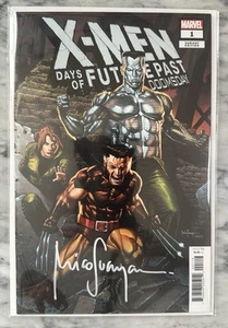 Cubierta firmada de X-Men: Days of Future Past-Doomsday #1 de Mico Suayan con certificado de autenticidad - Imagen 1 de 2