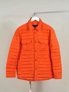 RLX Ralph Lauren Quilted Snap Jacket orange Men M - Picture 1 of 21