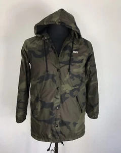 OBEY Mens Camo Camouflage Windbreaker Jacket - XS - GC+ - Picture 1 of 12