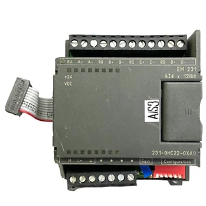 Siemens 6ES7 231-0HC22-0XA0 EM 231 Analog Input Module S7-200 8-Ch Used - Picture 1 of 7