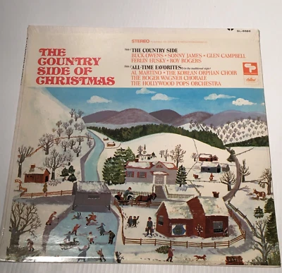 TWO SIDES OF CHRISTMAS Vinyl LP Collector's Limited Edition SL-6586 SEALED & NEW - Image 1 of 2