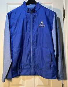 NEW Cutter & Buck Windbreaker Jacket Stealth Hybrid Quilted Blue Men’s XL - Picture 1 of 5