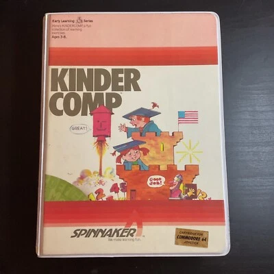 Commodore 64 Kinder comp CIB  tested kindercomp - Image 1 of 3