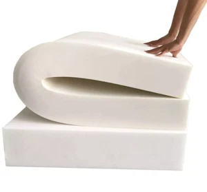 High Density Medium Firm Foam Cut to Any size For Sofa Cushions Seat Pads - Picture 1 of 4