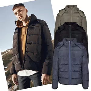 Urban Classics Herren Puffer Jacke mit Kapuze Winterjacke Winter Jacke - Bild 1 von 17