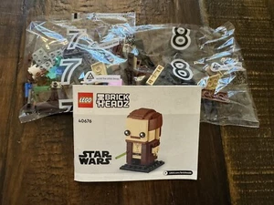 40676 Lego Qui-Gon Jinn ONLY Star Wars The Phantom Menace Brickheadz - Picture 1 of 1