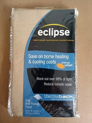 One Rod Pocket Panel Therma Back 42 in . W x 54in. L - Image 1 of 4