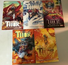 Mighty Thor TPB By Jason Aaron set #1-5 8.0 VF (2017-18)